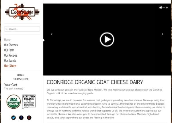 Coonridge Goat Cheese